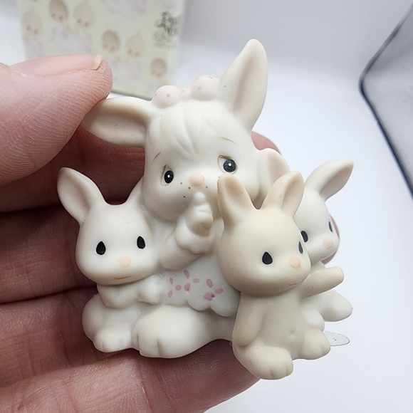Precious Moments Other - 1990 Precious Moments Some Bunny's Sleeping Figurine Vintage w Box